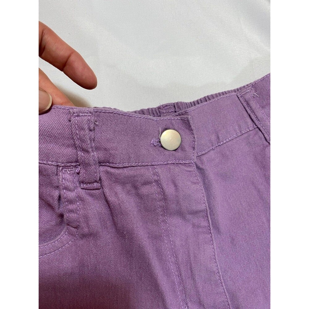 100% Organic cotton Lilac/ purple pants by Blair size 8 NWOT